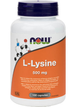 NOW L-Lysine (500mg - 100 tabs)