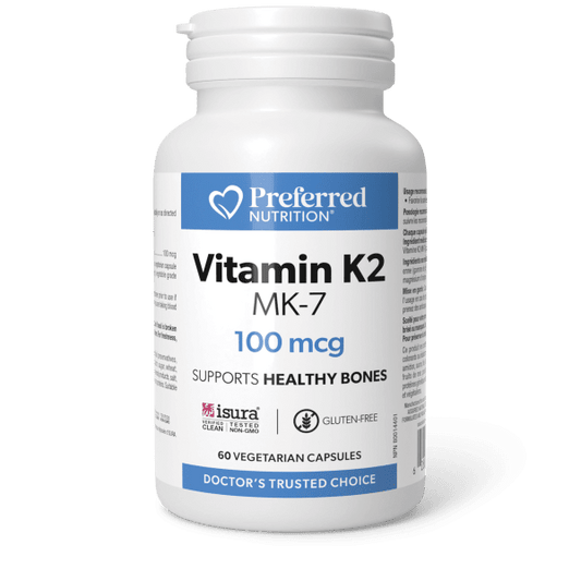PREFERRED NUTRITION Vitamin K2 (60 veg caps)