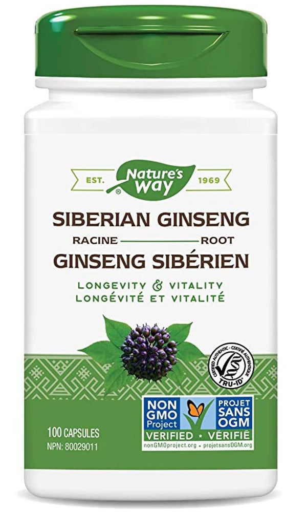 NATURE'S WAY Siberian Ginseng (100 caps)