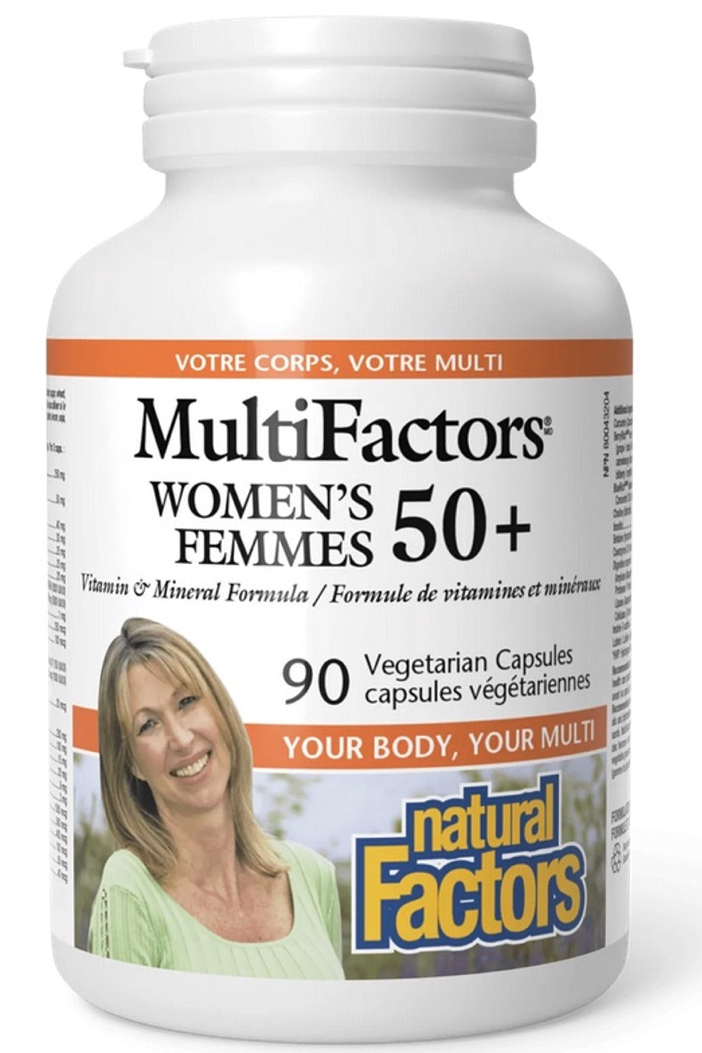 NATURAL FACTORS MultiFactors Women’s 50+ (90 vcaps)