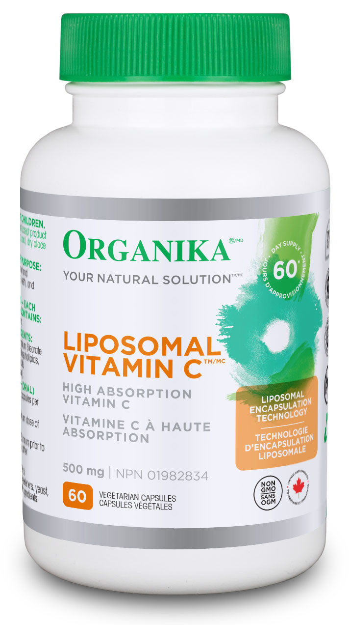 ORGANIKA Liposomal Vitamin C (500 mg - 60 veg caps)