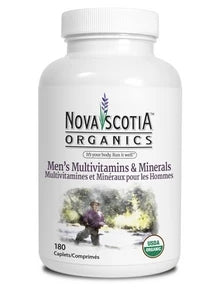 NOVA SCOTIA ORGANICS Mens Multivitamins & Minerals (180 caps)