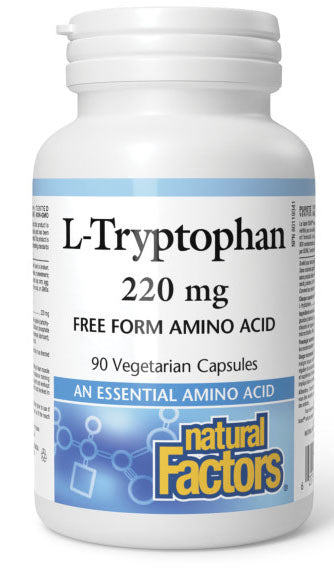 NATURAL FACTORS L-Tryptophan (60 veg caps)