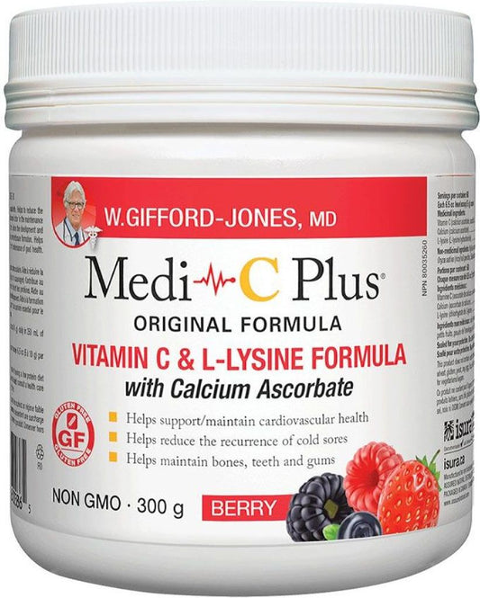 W.GIFFORD-JONES Medi C Plus w/ Magnesium (Berry - 300 gr)