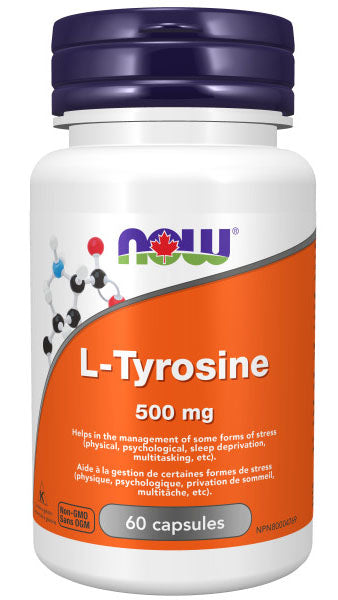 NOW L-Tyrosine (500 mg - 60 caps)