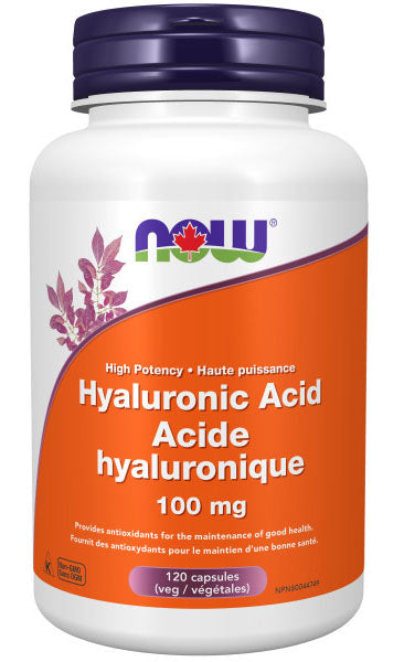NOW Hyaluronic Acid (100 mg - 120 veg caps)