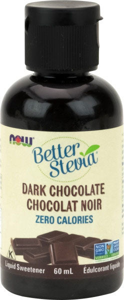 NOW Better Stevia (Dark Chocolate - 60 ml)