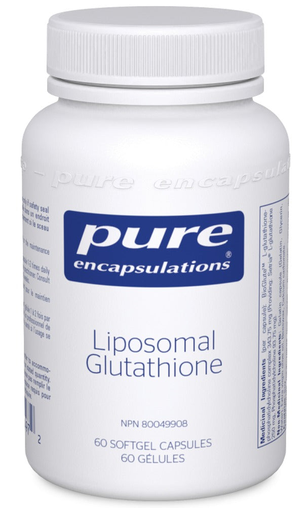 PURE ENCAPSULATIONS Liposomal Glutathione (60 sgels)