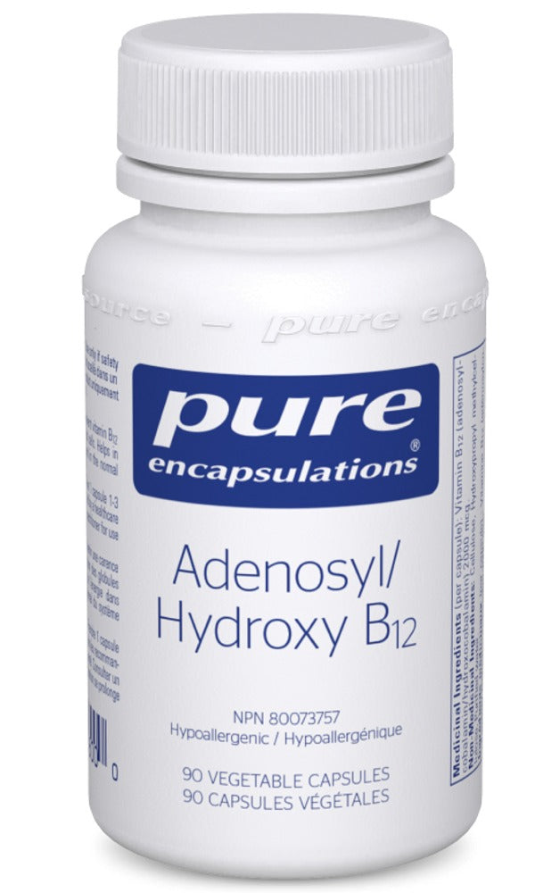 PURE ENCAPSULATIONS Adenosyl Hydroxy B12 (90 veg caps)