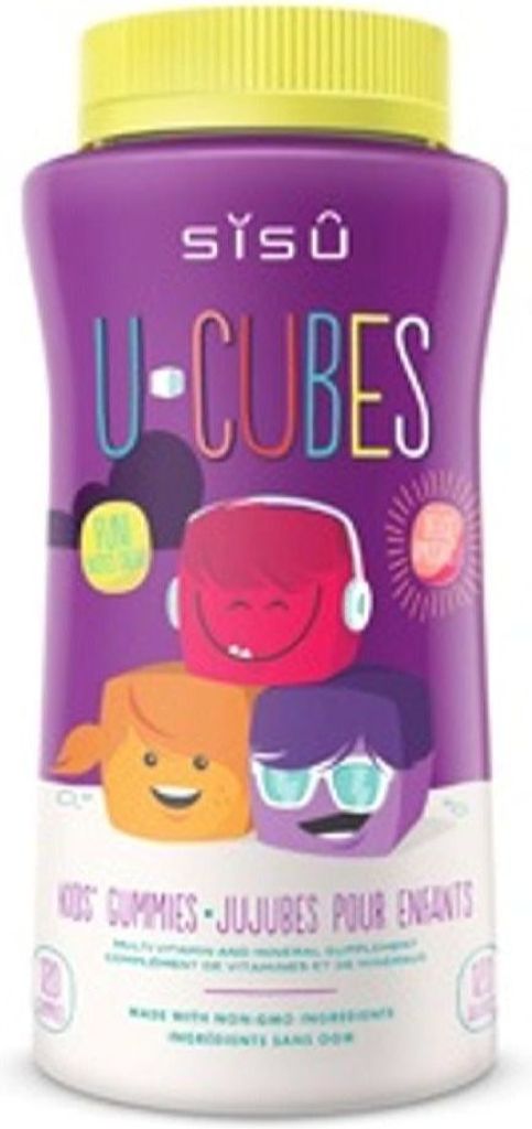 SISU U-Cubes Multi & Minerals (120 gummies)