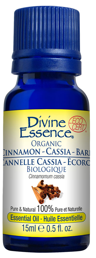 DIVINE ESSENCE Cinnamon Cassia Bark (Organic - 15 ml)