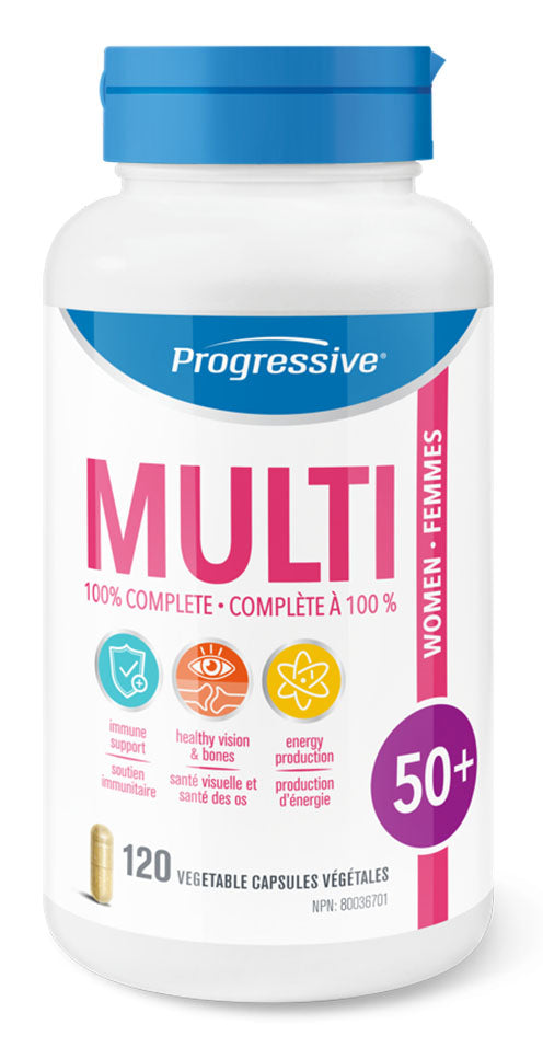 PROGRESSIVE Multi Women 50+ (120 caps)