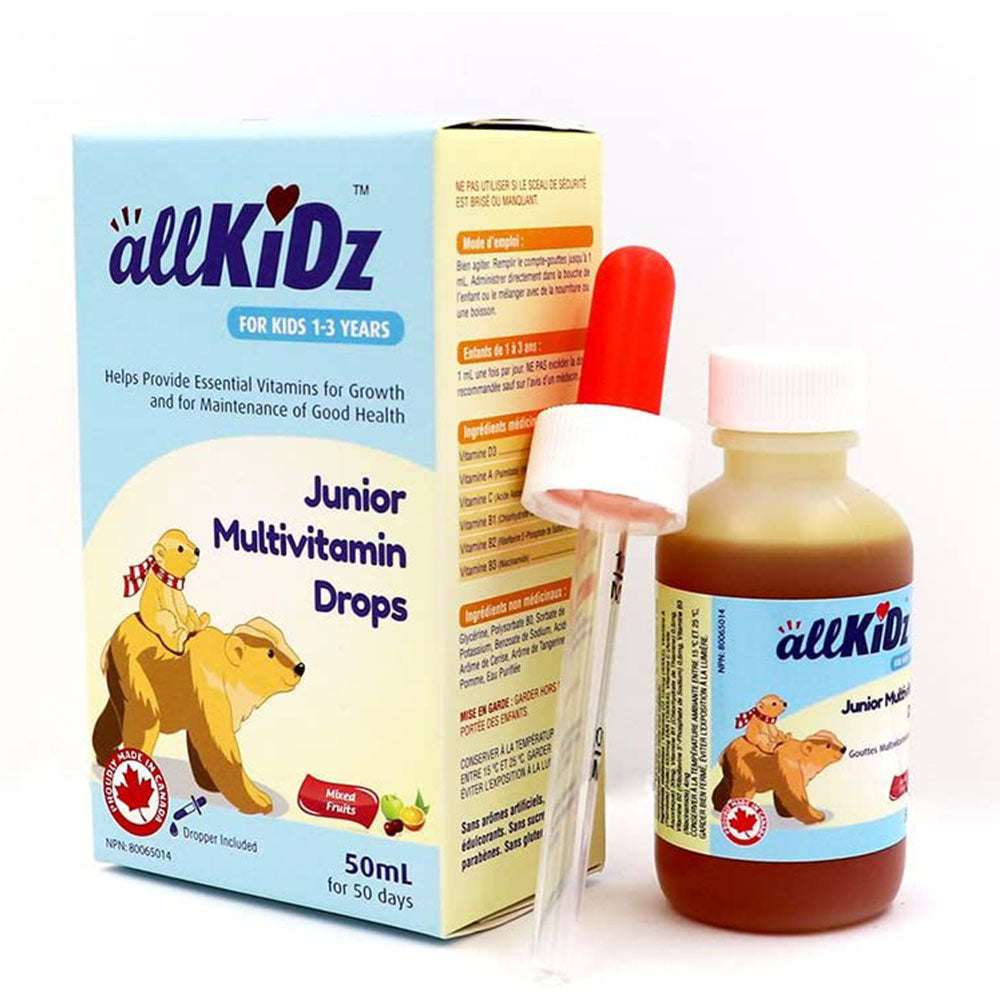 ALLKIDZ NATURALS Junior Multivitamin Drops (50 ml)